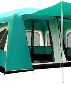 Super Large Windproof Tent for 12 People with 2 Bedrooms and Living Room