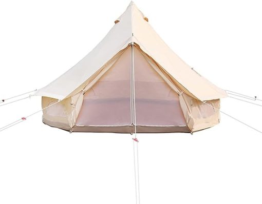 Luxury Bell Tent for All Season Camping and Glamping - 3M Cotton