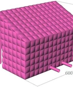Alessia Cara Pink LED Disco Light Inflatable Party Cube 20FT x 20FT 2