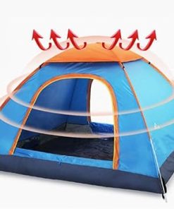 Portable UV Protected Family Camping Tent with Instant Setup Carry Bag 2