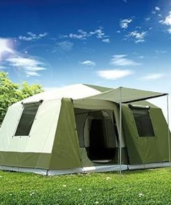 Large Waterproof Camping Tent for 10 People with 2 Rooms and Hall 2
