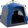 Beige Quick Opening Automatic Tent for 2-3 People UV Resistant Outdoor 3