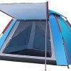 Automatic Large Camping Tent 4-6 Person Instant Pop Up Waterproof 4