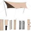 Double Layer Pop Up Tent for 3 to 4 Persons Waterproof and Ventilated 4