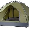 Double Layer Waterproof Camping Tent for 3-4 People Hiking Travel 3