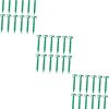 UPKOCH 14cm Plastic Tent Stakes Set for Camping and Gardens 20pcs