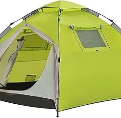 Double Layer Windproof Instant Pop-Up Tent for 3-4 Person Camping