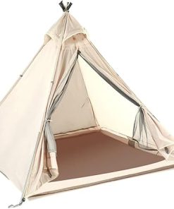 Pyramid Camping Tent for 3-4 People Sun and Rain Proof Outdoor Use