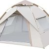 Ultralight 2-4 Person Pop Up Camping Dome Tent Waterproof Easy Set Up 3