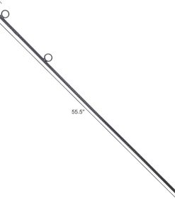 Durable 5/8 Inch Steel Rebar Stakes for Canopies and Tents 4 Pack 2