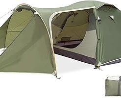 Lightweight Waterproof Family Camping Tent for 3-4 People Easy Setup