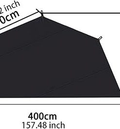 Waterproof Tent Footprint Blanket with Storage Pouch for Outdoor Use 2