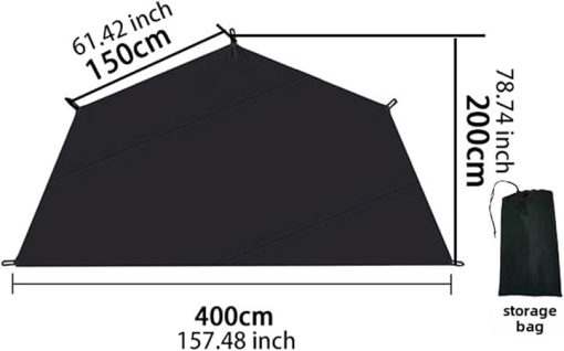 Portable Rainproof Camping Mat Tent Footprint Blanket for Outdoor Use - Image 2