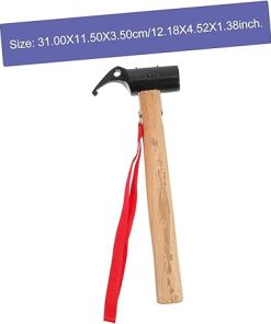 Heavy Duty Wooden Hammer Stakes for Secure Camping Tent Setup 2