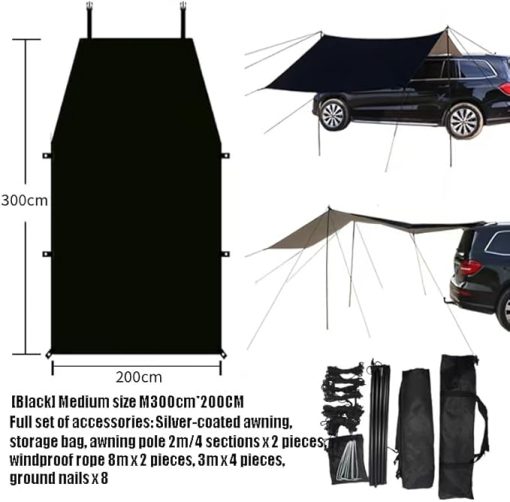 Chevrolet Bel Air C/K Series Caprice Chevelle El Camino Camping Awning - Image 2