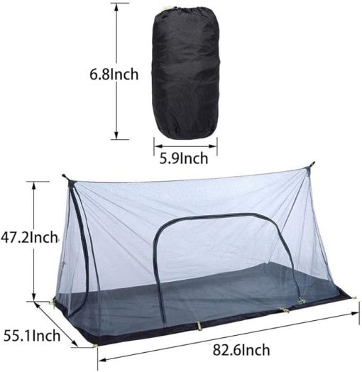 Lightweight Waterproof Mosquito Net for Camping Travel Bed Canopy - Image 2