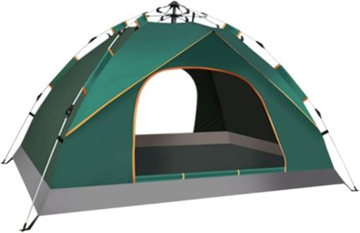 Double Door Camping Tent for 3-4 People Easy Setup Portable Design