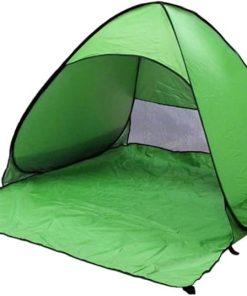 Portable Automatic Folding Beach Tent Sun Shelter for Camping Green