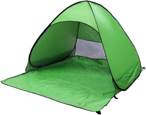 Portable Automatic Folding Beach Tent Sun Shelter for Camping Green