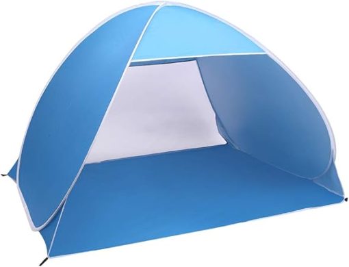 VINGLI 2 Person Beach Tent Pop Up Automatic Sun Shelter for Fishing