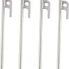 25pcs Zinc Alloy Tent Stakes for Camping and Outdoor Awning Use 3