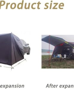 Pontiac Car Awning Ventilation Shade Tent Easy Installation Outdoor 2