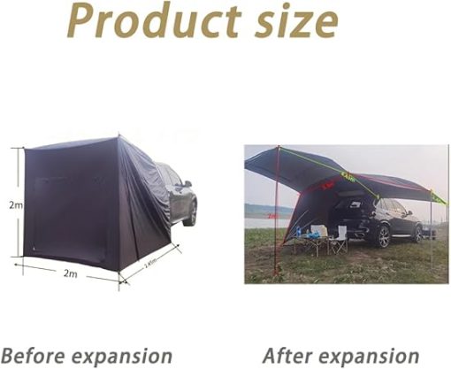 Car Awning for Oldsmobile Custom Cruiser Cutlass Delta 88 Easy Install - Image 2