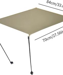 Adjustable Awning Camping Chair Shade Waterproof Portable Shelter 2