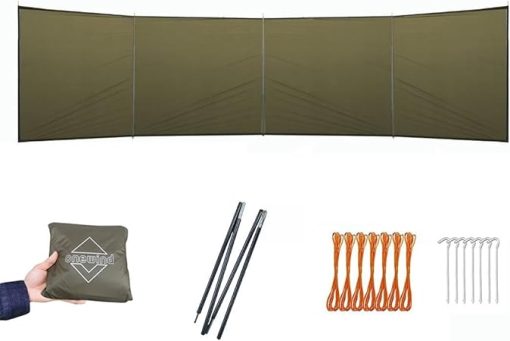 Onewind Camping Windbreak Waterproof Silnylon Wind Blocker 19.7"x55"