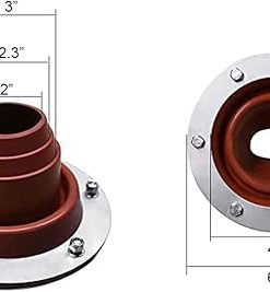 WINTENT Stove Jack Kit for Canvas Tipi Yurt Tent Camping Flue 2