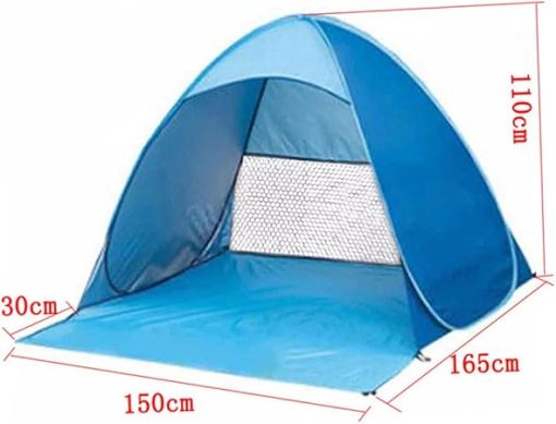 Instant Setup Beach Tent Sunshade Canopy for Outdoor Adventures - Image 2