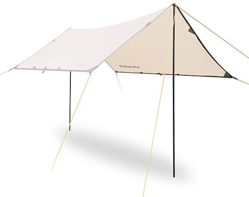 Himalaya 4-6 Person Camping Rain Tarp with Poles and Sun Shield