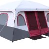 Family Waterproof Pop Up Camping Tent 83×45 Inch Anti-Mosquito 4