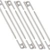 4 Pack Heavy Duty Tent Stakes with Storage Bag for Camping Tarps 4