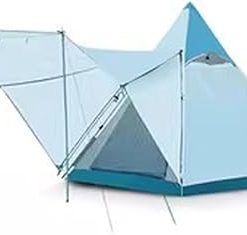 3-4 Person Rainproof Camping Tent Easy Setup Outdoor Hiking Shelter