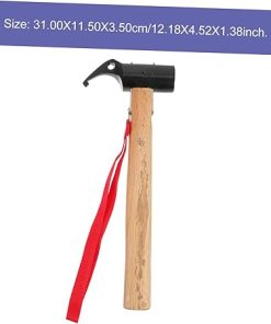 Heavy Duty Tent Stakes Set with Hammer Camping Ground Accessories 2