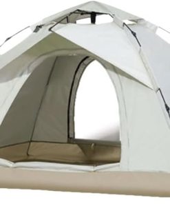 Large Portable Fully Automatic Tent for 3-4 Persons with Double Door