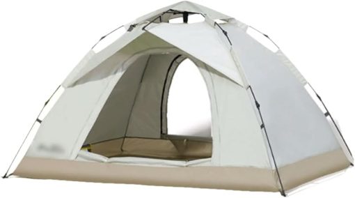 Large Portable Fully Automatic Tent for 3-4 Persons with Double Door