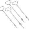 Heavy Duty Ground Stakes for Tents Durable Screw Anchors for Outdoors 4