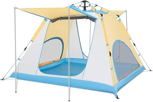 Portable Water-Resistant Camping Tent with Accessories 200x200x140CM
