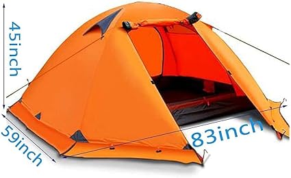 Family Waterproof Pop Up Camping Tent for Hiking and Outdoor Use 2 Family Waterproof Pop Up Camping Tent for Hiking and Outdoor Use - Image 2
