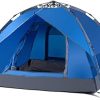 Pop Up Tent for 2-4 People Instant Setup Waterproof Lightweight 4