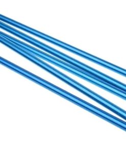 Aluminum Alloy Tent Poles for Camping and Hiking 185cm 11mm Diameter