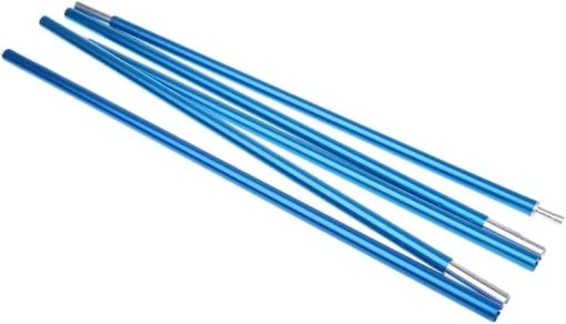 Aluminum Alloy Tent Poles for Camping and Hiking 185cm 11mm Diameter