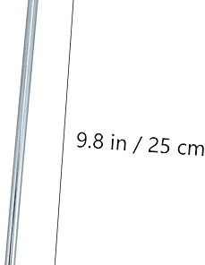 Heavy Duty Lengthened Tent Pegs 10Pcs for Outdoor Camping Stability 2
