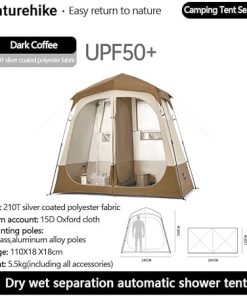 Naturehike Pop Up Privacy Shower Tent Portable Outdoor Toilet 2