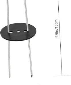 U Shape Ground Nail Set 30 Landscape Pins for Gardening and Tents 2
