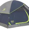 Coleman 7×7 Sundome Tent for 3 People in Navy and Grey C004