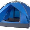 Windproof Family Dome Tent with Ventilated Mesh Windows for Camping 4
