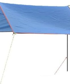 Outdoor Tent Pole Support Frame Kit 2Pcs 4 Section Canopy Rods 2